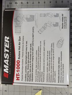 Butane Heat gun Cordless Heat Gun