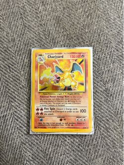 Pokemon Charizard 1999 Holo Rare Card
