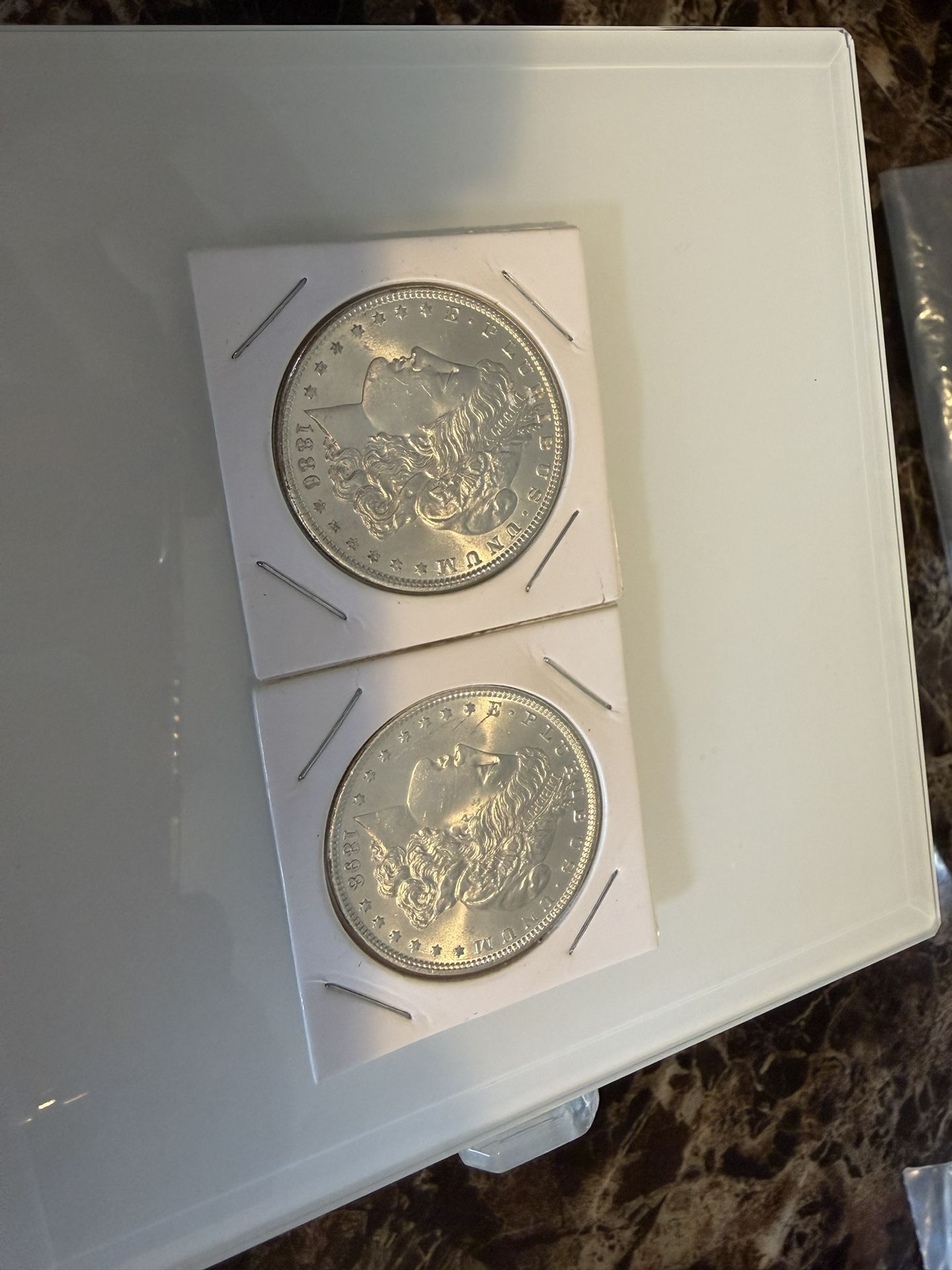1886,1898 silver morgan