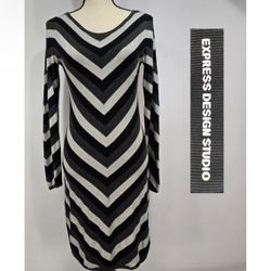 Express Design Studio long-sleeve sweater dress