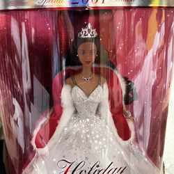 New 2001 Holiday Barbie 