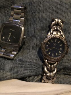 Nixon and polo watch