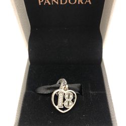 Pandora 18th Celebration Dangle Charm New