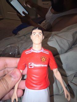Cristian’s Stars Ronaldo Action Figures Wth Trophies And Mini Soccer Ball
