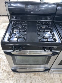 Kenmore gas stove Stainless steel