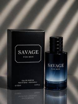 Savage For Men Eau de Parfum Spray, Regular Size 3.4 fl oz / 100ml