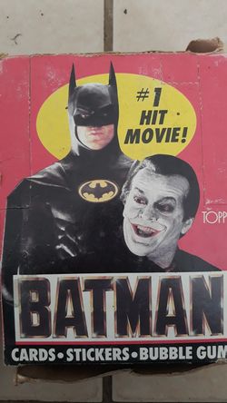 1989 batman topps