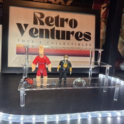 Spy Kids OSS Level 1 Figure Collection Loose Rare Thumb Thumb & Juni VG+