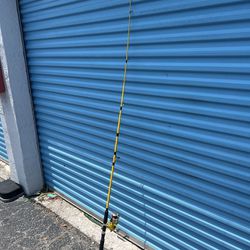 Fishing Pole Rod & Reel 7 Feet Master Spectra! Graphite composite. Good condition!