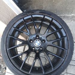 M3 Wheel 19 Inch Offset 30 5x120 New Tire 