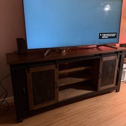 Luxury wood tv stand - open for negotiations