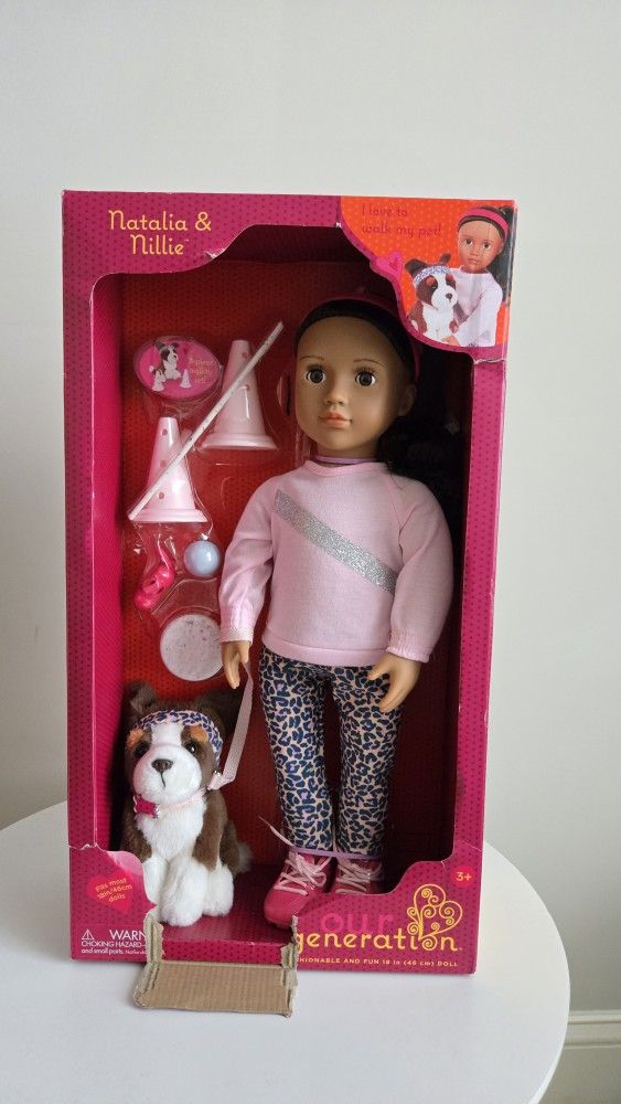 Our Generation Doll Natalia & Nillie 18 Inch Doll