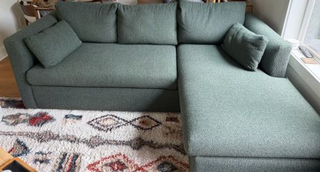 Adjustable L Sofa with pull out bed