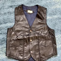 Genuine Leather Vest