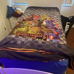 2 Twin White Bed Frames + Mattresses (Used) $150 - OBO
