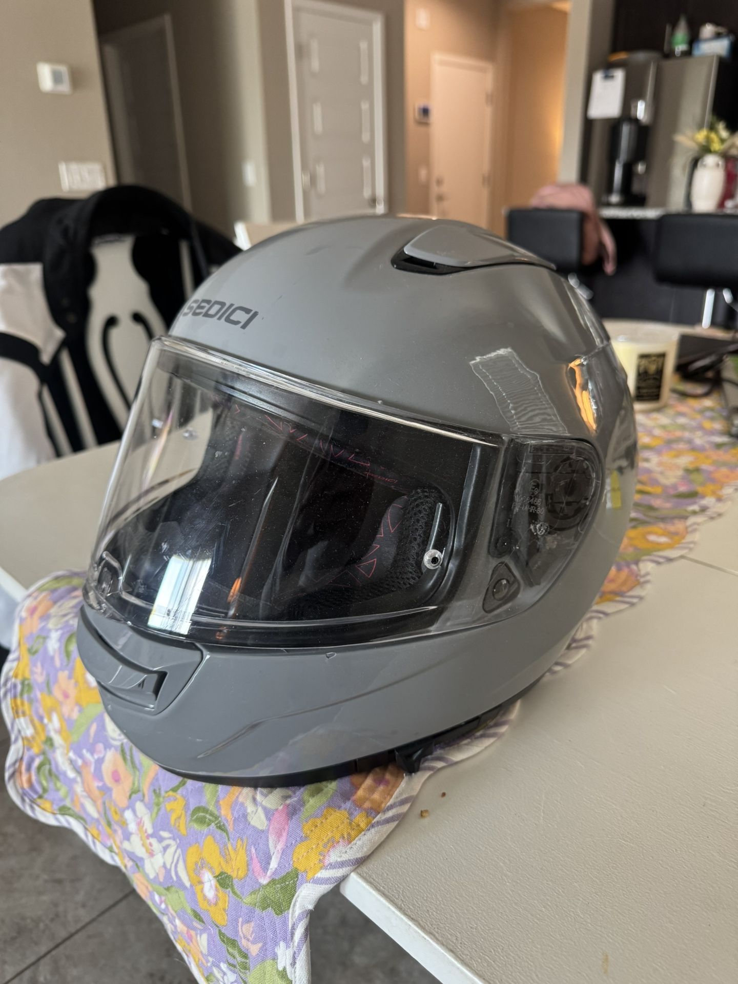 Motorcycle Helmet And Jacket
