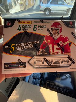 2025 Panini Prizm NFL Football Blaster Box