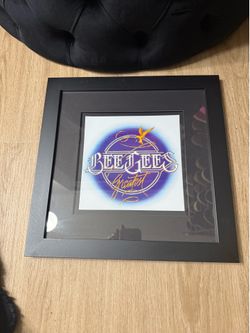 12 x 12 Framed Bee Gees Greatest Album Cover Art - high resolution