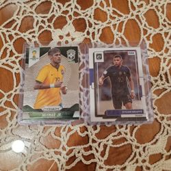 Neymar JR, And Kylian Mbappe.