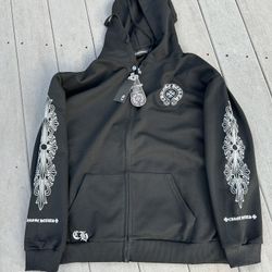 Chrome Hearts Zip Up Jacket 