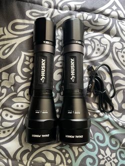 Husky Rechargeable Flashlights