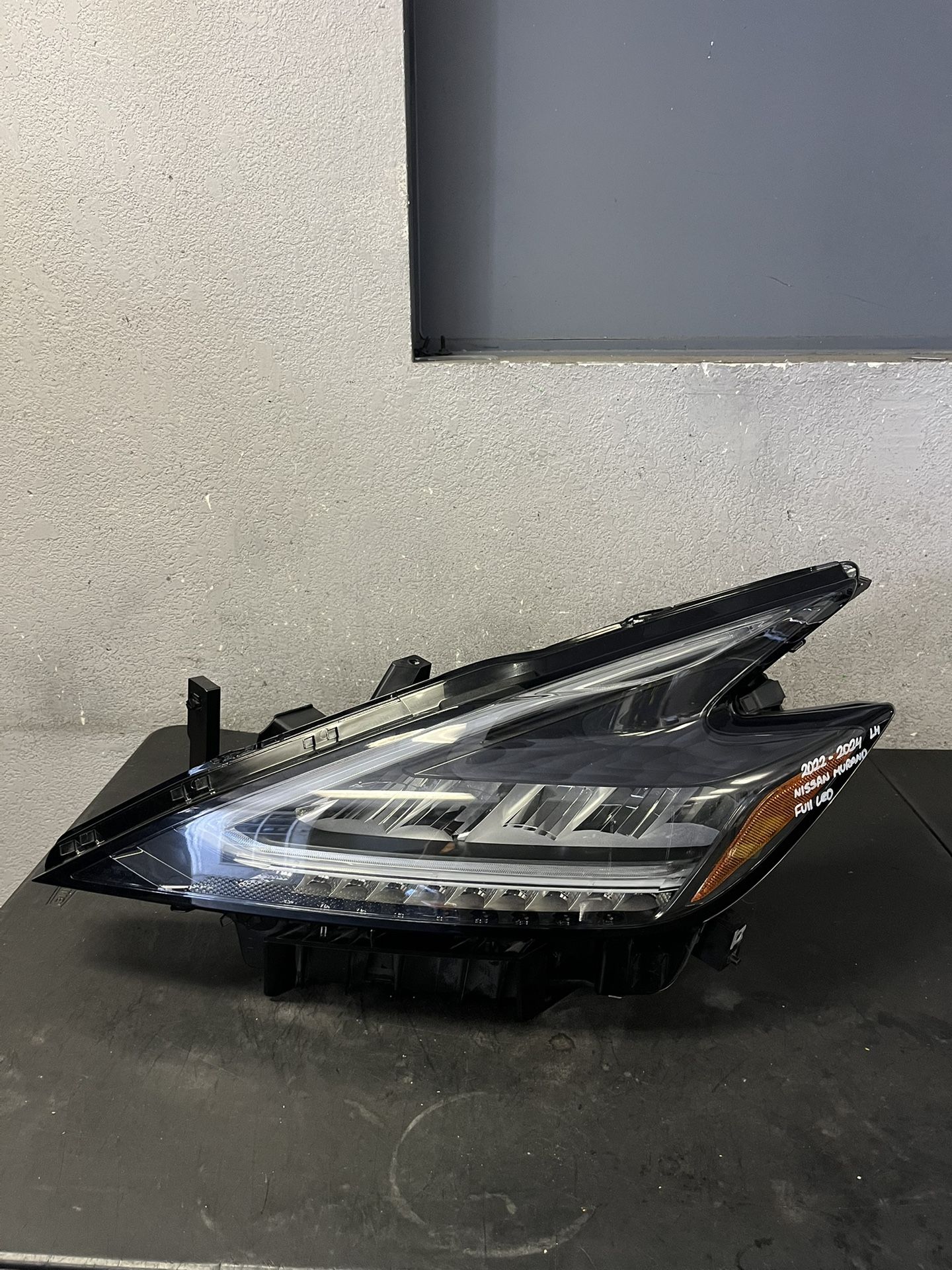 2022-2023-2024 NISSAN MURANO LEFT FULL LED HEADLIGHT OEM USED