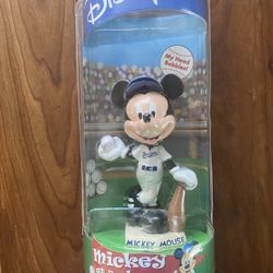 Disney Mickey Mouse “mickey at bat” bobblehead los angeles dodgers very rare