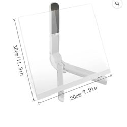 Illuminated Writing Tablet 11.8in x 7.87in LED Drawing Board Stand Markers USB