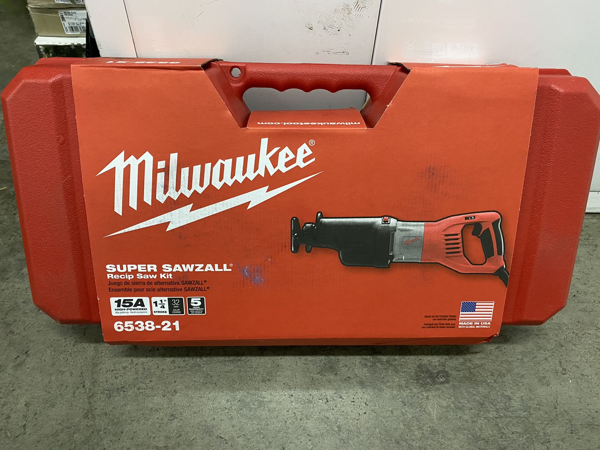 Milwaukee super sawzall