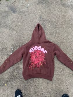 Brown spider hoodie