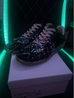 Maison Margiela Black Paint splatter