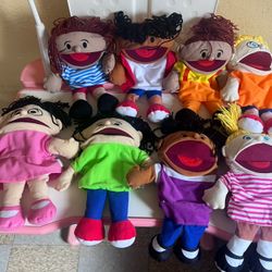 Ethnic Hand Puppets Plush