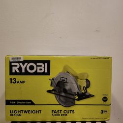RYOBI

13 Amp Corded 7-1/4 in.

Circular Saw