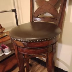 2 Swivel Tall  Barstools