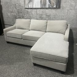 Small Beige Sectional 