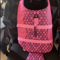Large mermaid life jacket For dogs