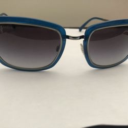 Authentic Chanel Gunmetal Blue Sunglasses for Sale in Boca Raton