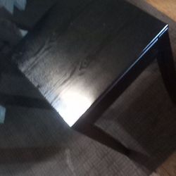 Black Side Table/Plant Stand