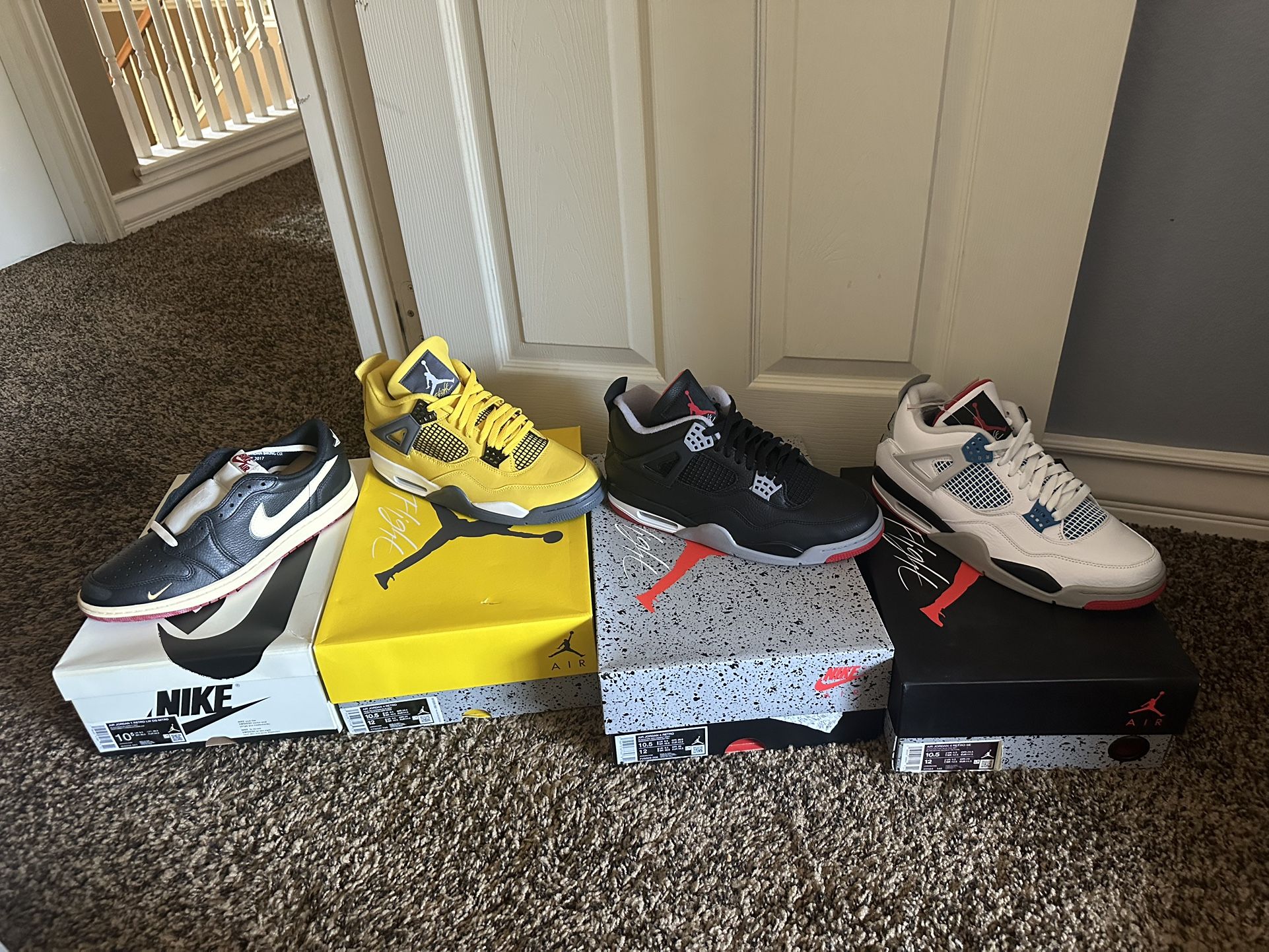 Jordan Retros All Brand New All Size 10.5 Please Read Indo