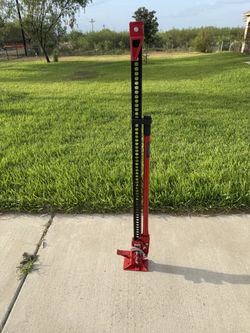 Farm Jack. Large 60 inch tall height lift 3.5 ton
