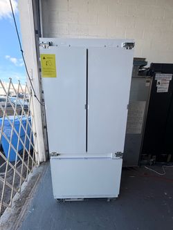 Elica Built In Refrigerator 36”Inch French Door Panel Ready