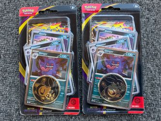pokemom pitch black gengar cosmos holo blister