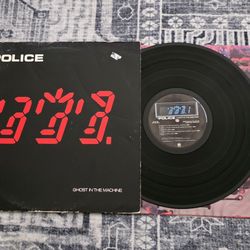 The Police Ghost in the machine 80s First US Pressing *STERLING* vintage rare Vinyl LP 