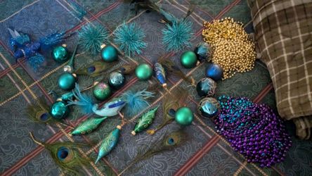 Peacock decor