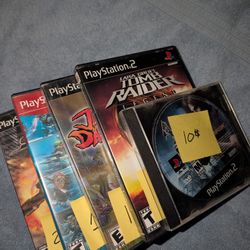 PS2 Video Games 