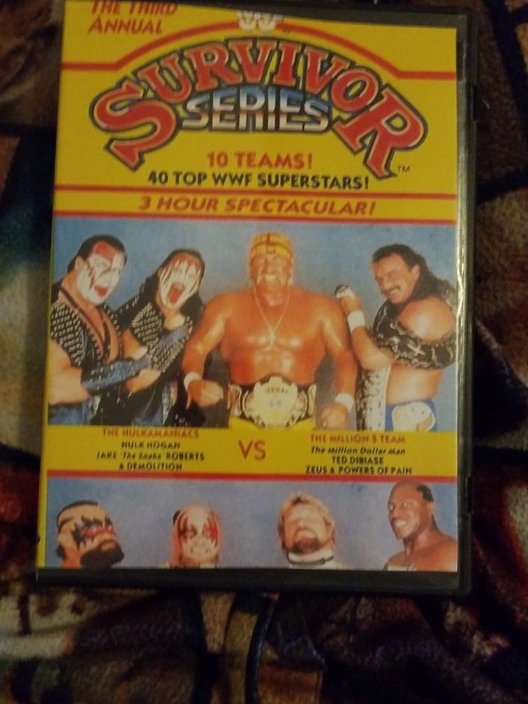 Wwf Survivor series The Third Annual Dvd