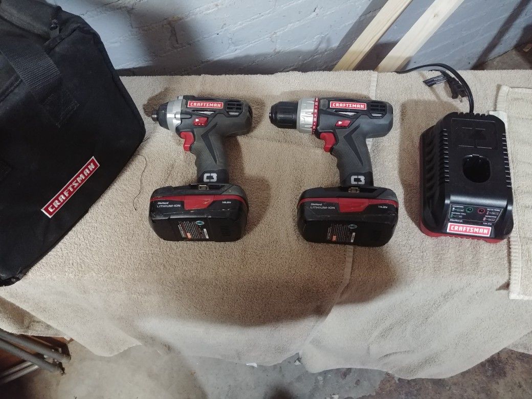 Craftsman drill driver combo