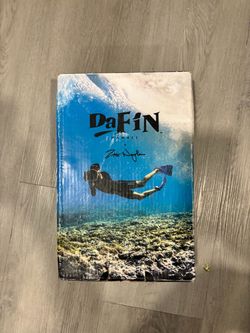 Dafins surf fins XL Green Camo