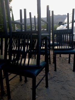 15 Sillas Tubulares Muy Fuetes