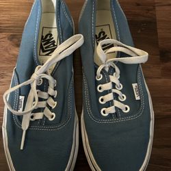 Navy Authentic Vans Women’s 7.5/mens 6